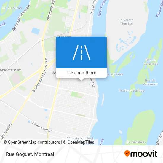 Rue Goguet map