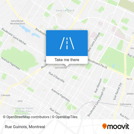 Rue Guinois map