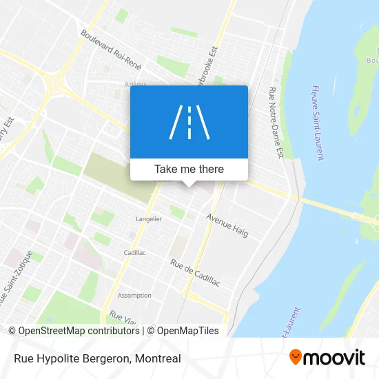 Rue Hypolite Bergeron map