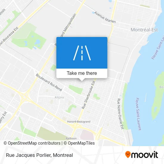 Rue Jacques Porlier map