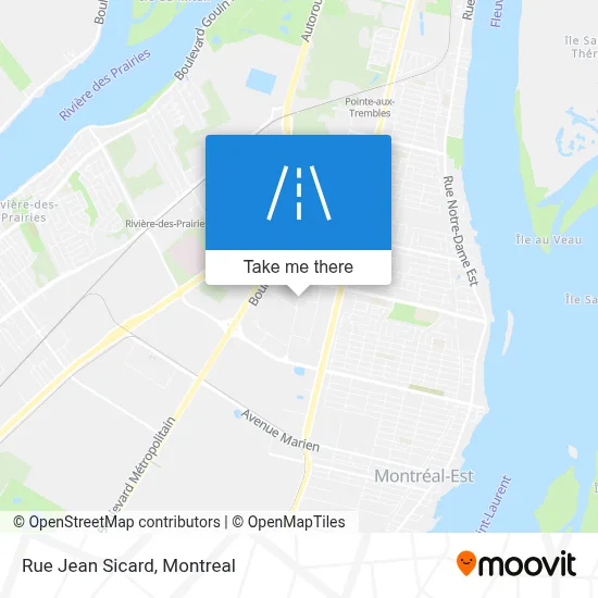 Rue Jean Sicard map