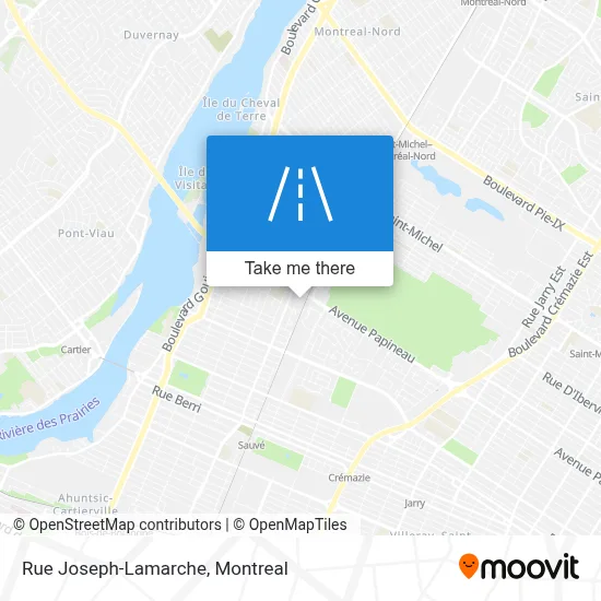 Rue Joseph-Lamarche map