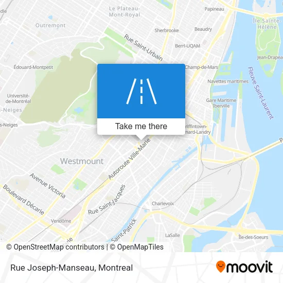 Rue Joseph-Manseau map