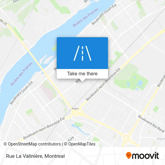 Rue La Valinière map