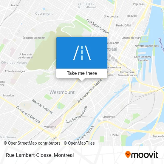 Rue Lambert-Closse map