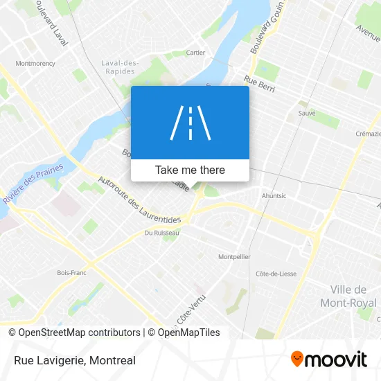 Rue Lavigerie map