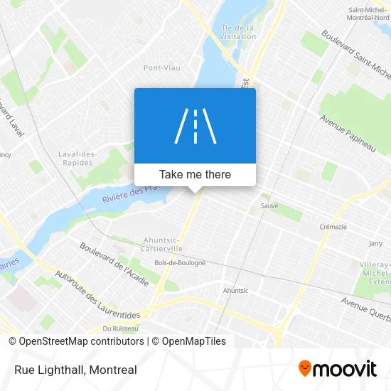 Rue Lighthall map