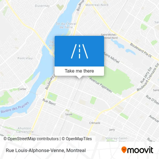 Rue Louis-Alphonse-Venne map