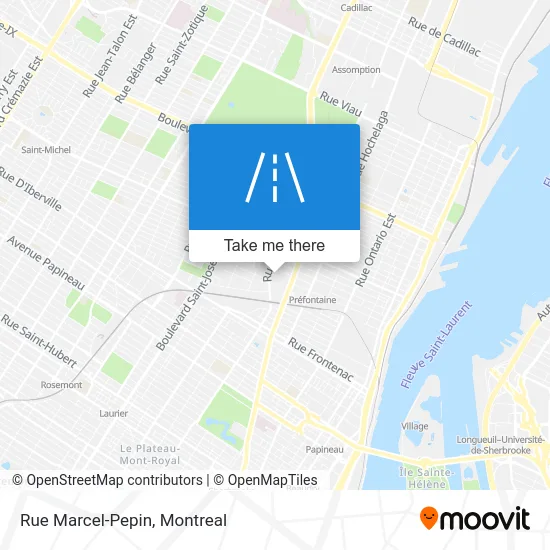 Rue Marcel-Pepin map