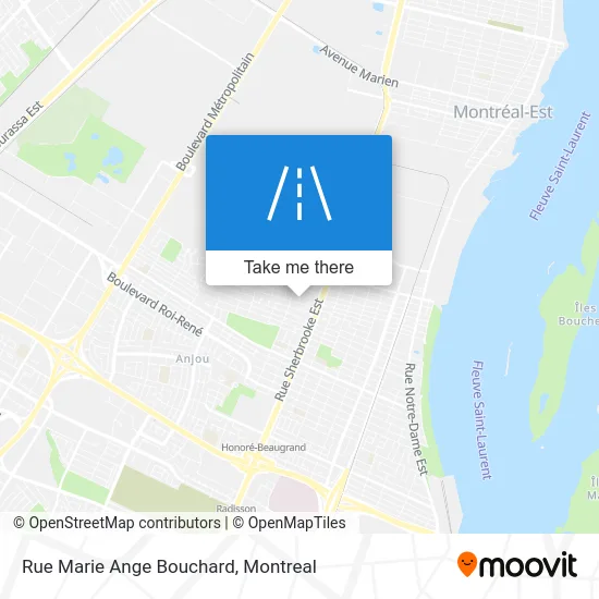 Rue Marie Ange Bouchard map