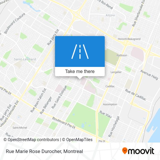 Rue Marie Rose Durocher map