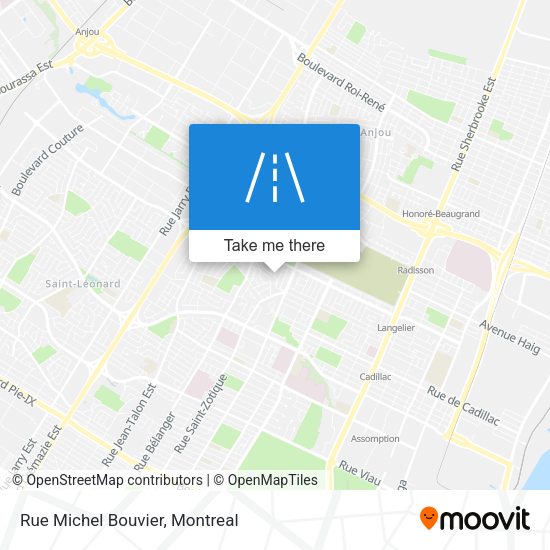 Rue Michel Bouvier map