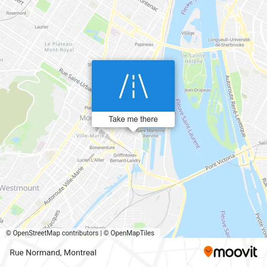 Rue Normand map