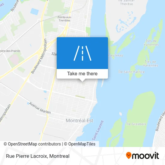 Rue Pierre Lacroix map