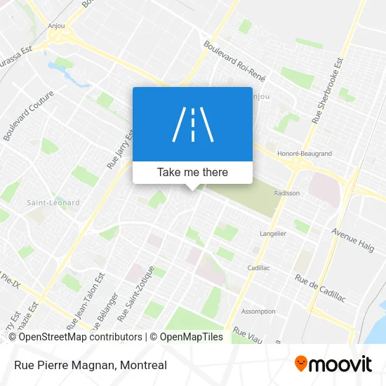 Rue Pierre Magnan map