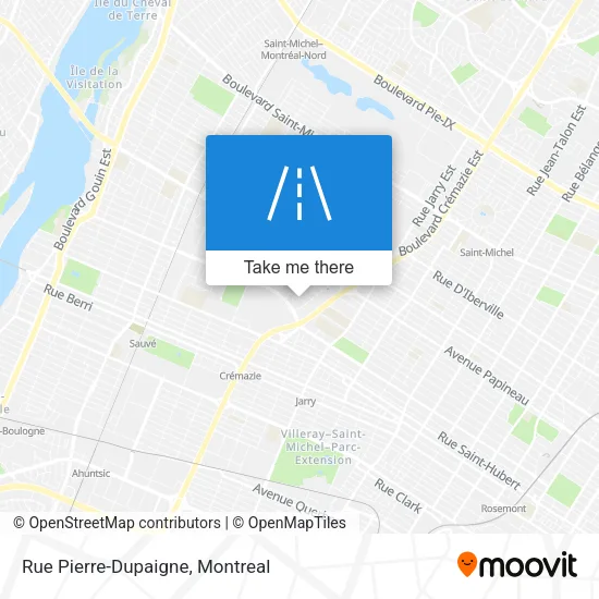 Rue Pierre-Dupaigne map