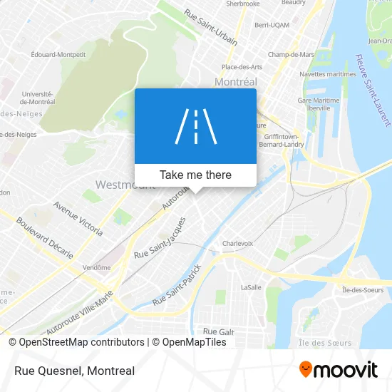 Rue Quesnel map