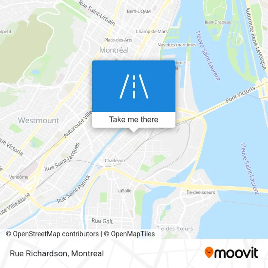 Rue Richardson map
