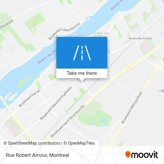 Rue Robert Amour map