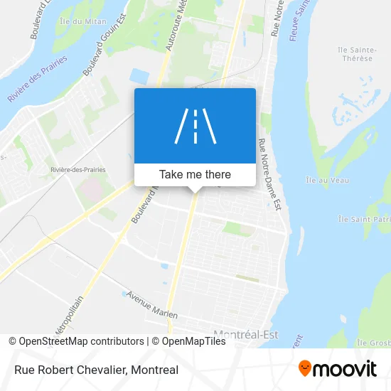 Rue Robert Chevalier map