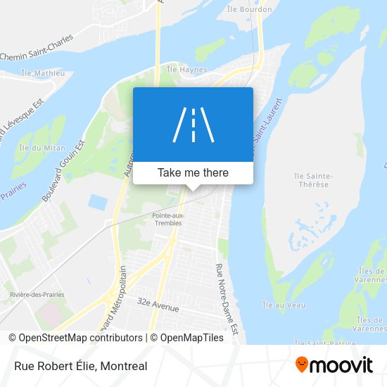 Rue Robert Élie map
