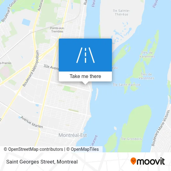 Rue Saint Georges map