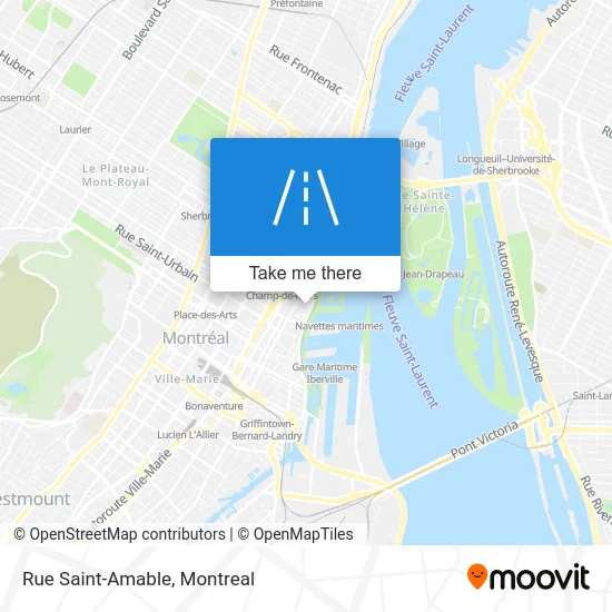 Rue Saint-Amable map