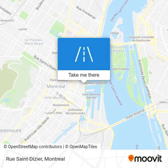 Rue Saint-Dizier map