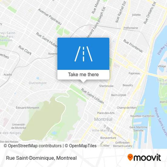 Rue Saint-Dominique map