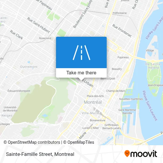 Rue Sainte-Famille map