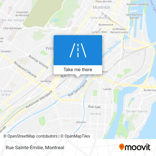 Rue Sainte-Émilie map