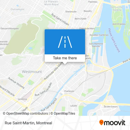 Rue Saint-Martin map
