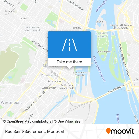 Rue Saint-Sacrement map