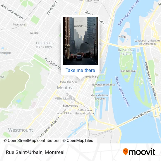 Rue Saint-Urbain map