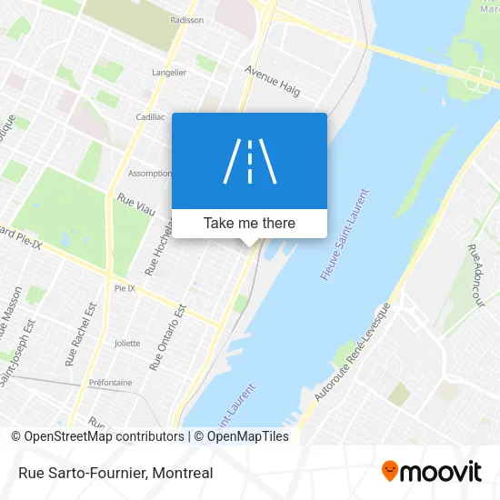Rue Sarto-Fournier map