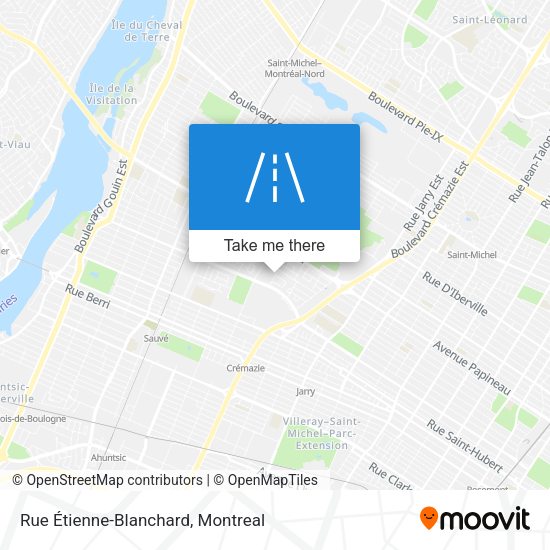Rue Étienne-Blanchard map