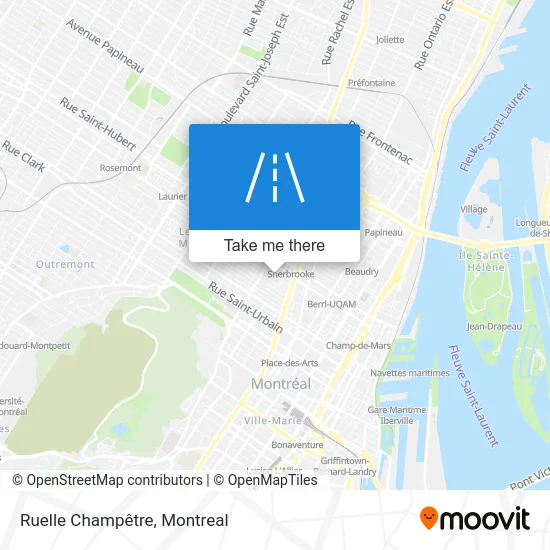 Ruelle Champêtre map