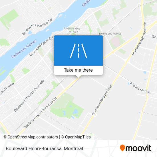 Boulevard Henri-Bourassa map