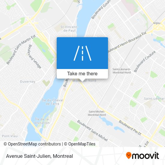 Avenue Saint-Julien map