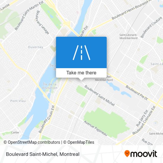 Boulevard Saint-Michel map