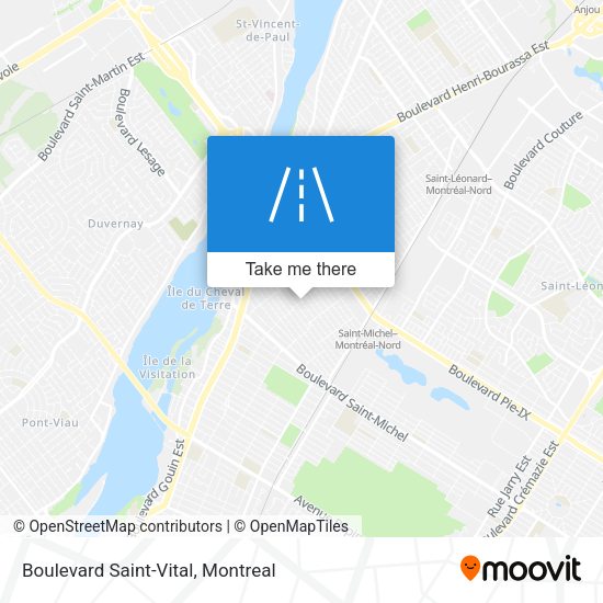 Boulevard Saint-Vital map