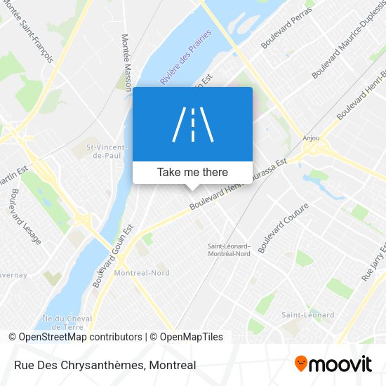 Rue Des Chrysanthèmes map