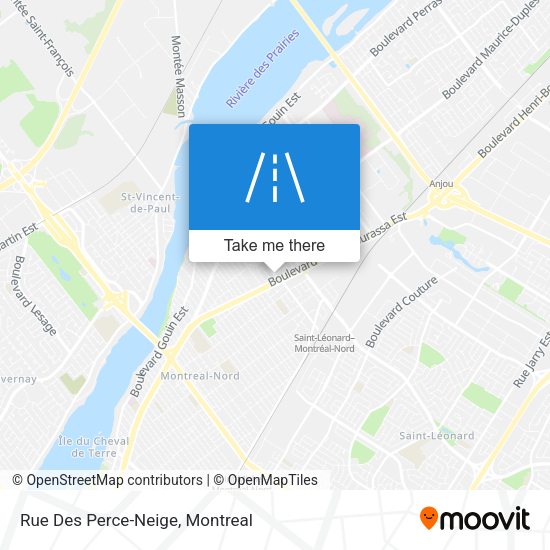 Rue Des Perce-Neige map