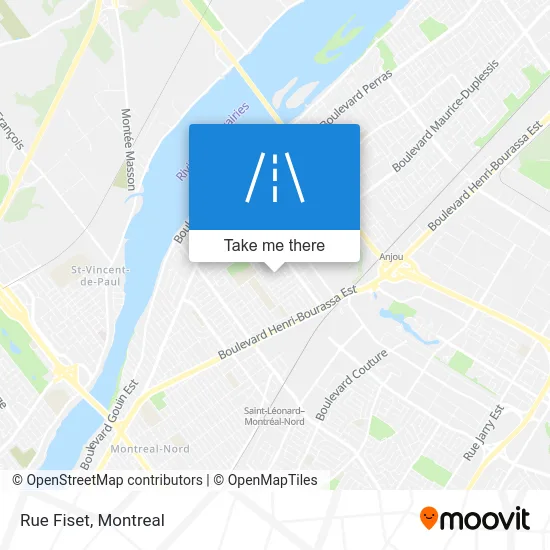 Rue Fiset map