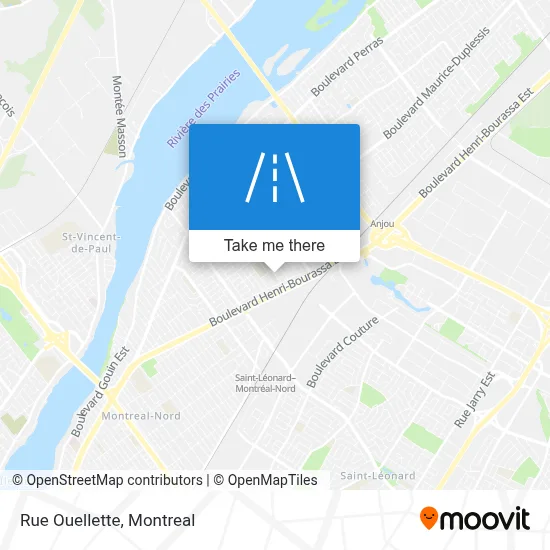 Rue Ouellette map