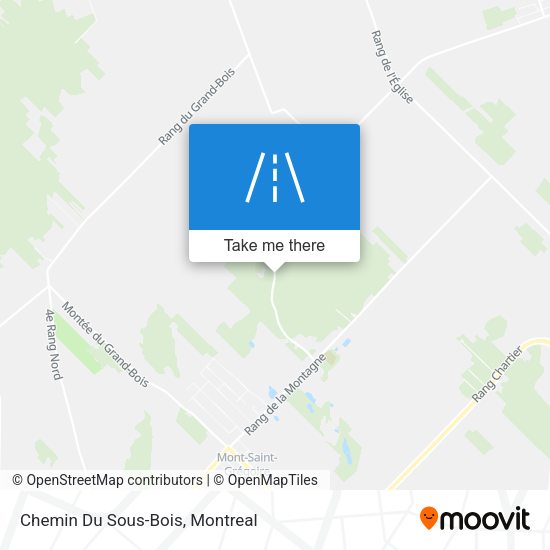 Chemin Du Sous-Bois map