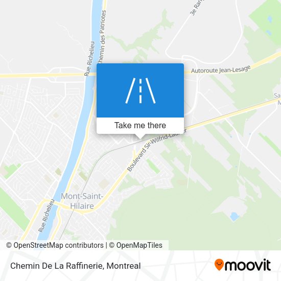 Chemin De La Raffinerie map