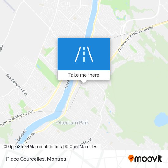 Place Courcelles map