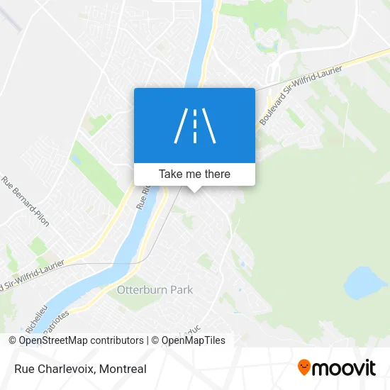 Rue Charlevoix map