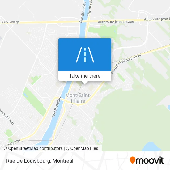 Rue De Louisbourg map